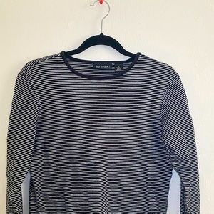 striped long sleeve shirt